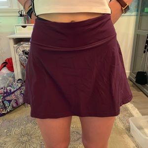 Lululemon purple skirt